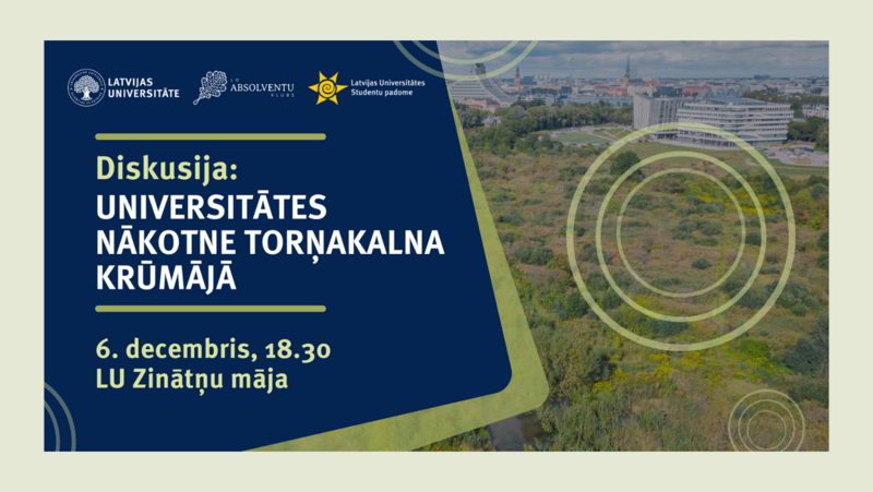 Diskusija: Universitātes nākotne Torņakalna krūmājā